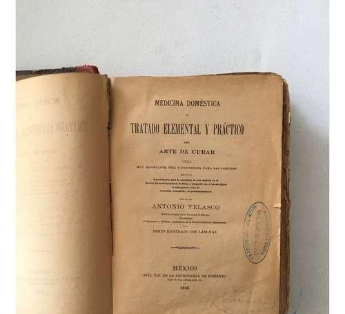 Medicina Doméstica O Tratado Del Arte De Curar México 1886