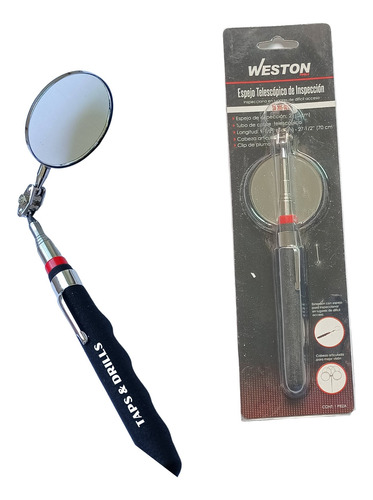 Set:imán Extensible, Espejo Inspección Y Lupa De Mano 2x,6x