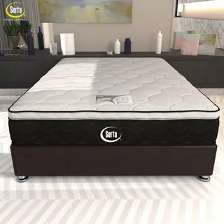 Colchón Queen Size Serta Espuma Premium 10años Garantía +box