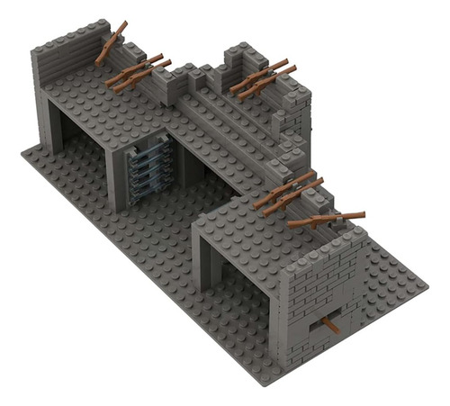 Baenrcy Montain Cave Building Blocks Kit De Ladrillos De Con