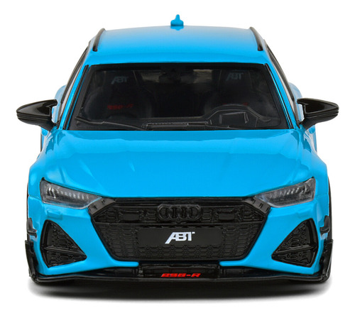 Miniatura Audi Rs6-r Avant (c8) Abt 2022 Azul Miami 1:43 Solido
