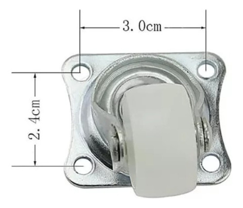 Roda Boba Rodízio Giratório Robótica Robô Chassi Arduino