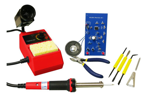 Kit Deluxe Aprender Soldar | Estación De Soldadura Tot...