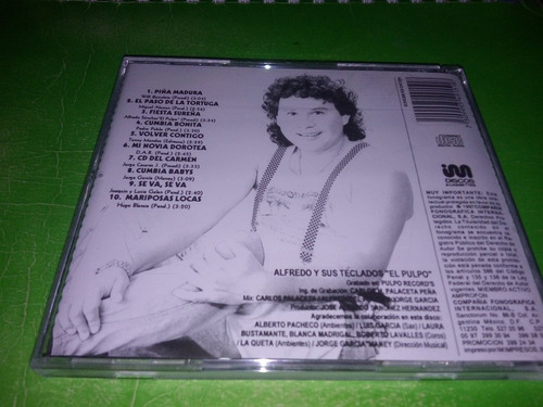 Cd Alfredo El Pulpo Piña Madura (Usado)