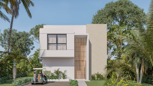 Villa De 3 Habitaciones + Family Room En Playa Nueva Romana/