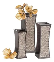 Comprar Jarrones Decorativos Marrones Para Centros De Mesa ' Juego 3