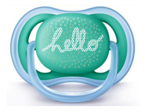 Imagem 3 de 4 de 2 Chupetas Ultra Soft-hello E Urso Azul- 6-18m-philips Avent