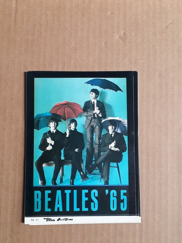 Sticker De Los Beatles..65