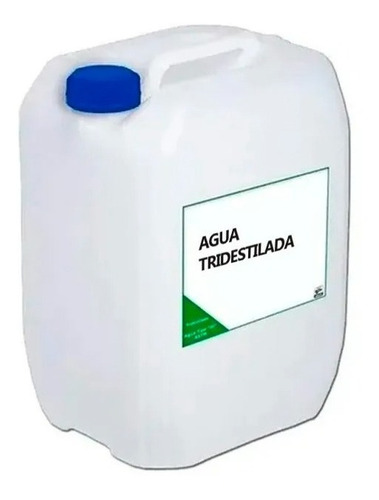 Agua Destilada , Bidestilada , Tridestilada Certificada 20 L