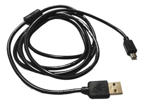 10 Cabo Usb V8 Com Filtro Controle Playstation 4 Ps4 Atacado Cor Preto
