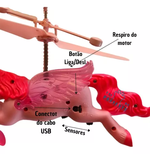 Mini Drone Robo Voador Brinquedo Infantil Voa De Verdade - 1014M