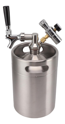 Mini Grifo De Acero Inoxidable De 5 Litros Con Forma De Barr