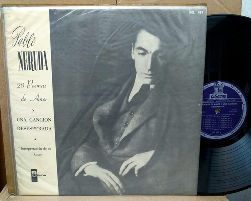 Pablo Neruda - 20 Poemas De Amor Y Una - Lp Uruguay 1960