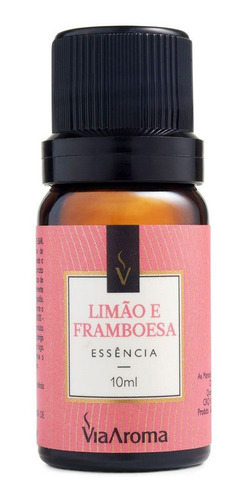 Essência Limão E Framboesa 10ml Frutado Vibrante - Via Aroma