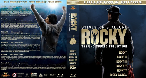 Rocky Coleccion En Bluray. 6 Discos. Audio Ing/esp. Lat!