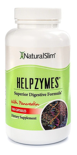 Imagen 1 de 4 de Helpzymes Enzimas Digestivas Natural Slim