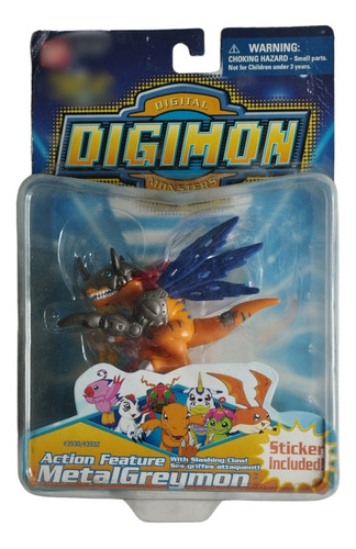 Bandai, Digimon, 2001, Metalgreymon