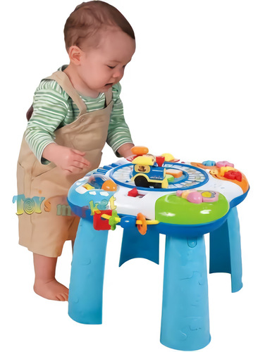 Mesita Mesa De Actividades Luz Y Sonido Win Fun + Promo