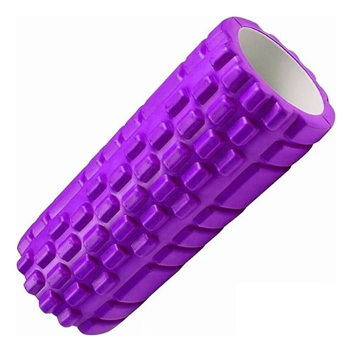 Rodillo Randers Para Pilates Y Yoga 33cm Masajeador Violeta