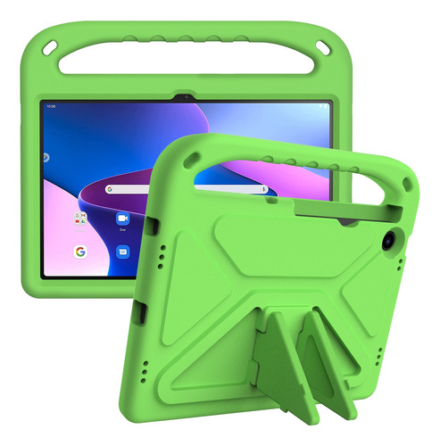 Funda De Tablet Verde Para Lenovo Tab M10 Plus (3.ª Generaci