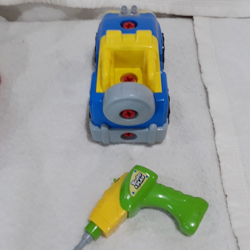 Carrinho Fisher Price Animais Shake N Go - Carro Build Play (Usado)