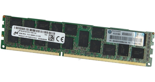 Memoria Ram Server Hp Proliant  Ddr3 32gb (16gb X2) Oem (Reacondicionado)