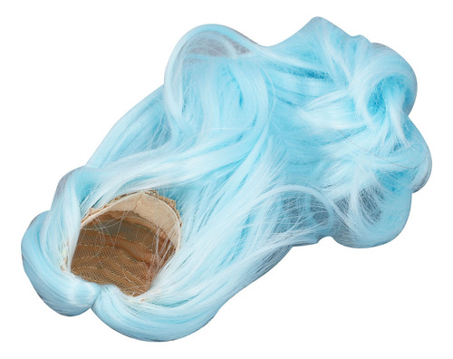 Peluca Para Muñeca, Pelo Largo, 1/6, 15,5 17,5 Cm, Circunf