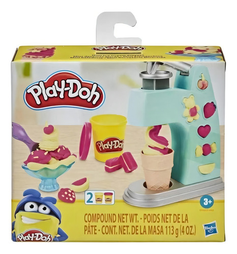 Mini Máquina De Helados Play Doh Mini Classic Ice Cream Colorido