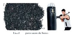 Imagen 2 de 5 de Relleno Bolsa De Boxeo Viruta De Caucho
