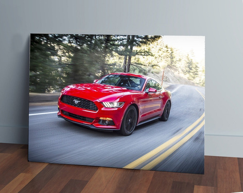 Cuadro Ford Mustang 50x70 Mdf Memoestampados