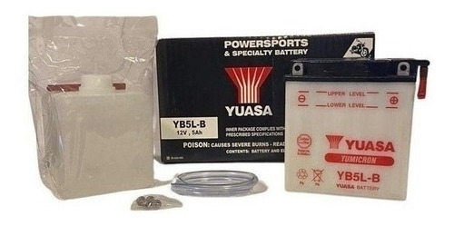 Bateria Yuasa Yb5l-b Ayco Ay 110 3d 2 Moppet