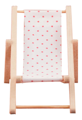 Micro Doll House Beach Chair 1:12, Diy, Chair, Sillón C