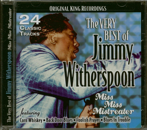 Cd: Lo Mejor De Jimmy Witherspoon: Miss Miss Misttreater