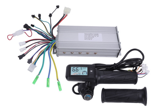 Painel Lcd Thumb Throttle 1000w 36v 48v Motor De Velocidade