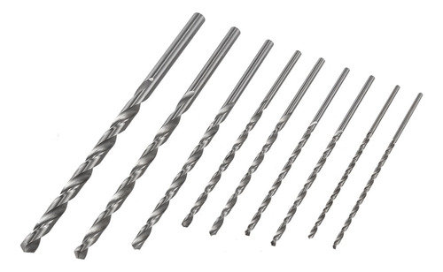 Brocas Hss Extra Largas Queenly-de 2 Mm, 2,5 Mm, 3 Mm, 4 Mm,