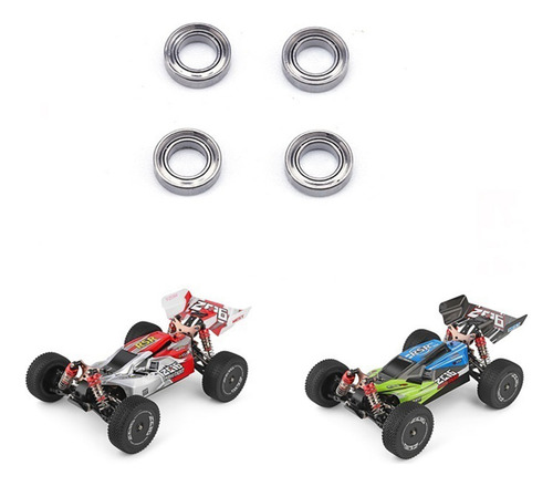 16 Peças De Rolamento 144001-1296 Para Carro Rc 144001 1/14