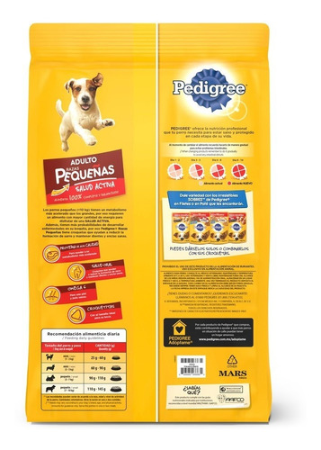 Alimento Para Perro Pedigree Raza Pequeña X 4kg