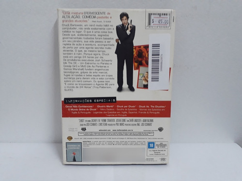 Dvd Chuck A 1ªtemporada Completa 4 Discos