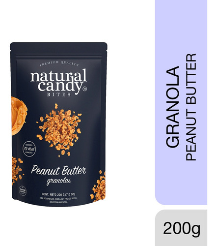 Granola Clásica Con Peanut Butter - Natural Candy