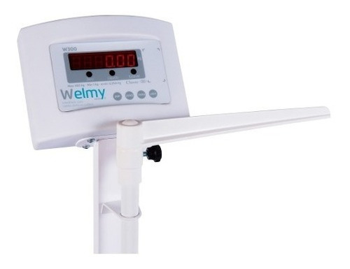 Imagem 4 de 6 de Balança Eletrônica Branca Para Obeso 300kg W300 A Welmy