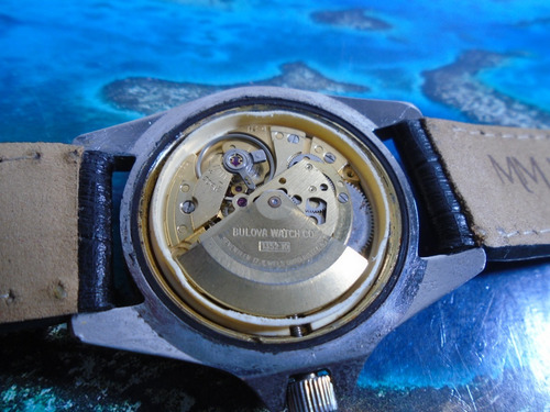 Bulova Oceanographer Automatic Diver Black Dial 666 Feet