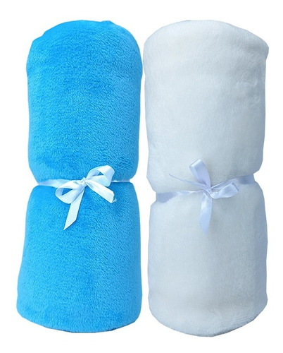 Cobertor Cobija Para Bebe Suave Ligera Calientita 2 Piezas