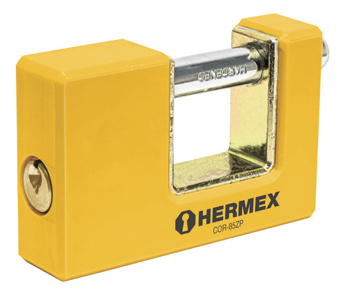 Candado Antipalanca 85mm Cuerpo Metálico Hermex Basic