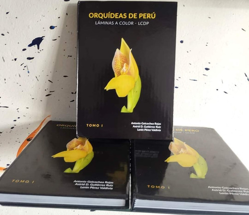 Libro Orquídeas De Perú Láminas A Color Lcdp 