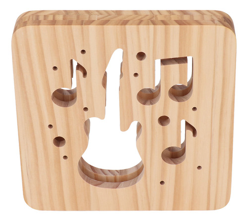 Luminária De Cabeceira Led Night Light Unique Guitar Hollow