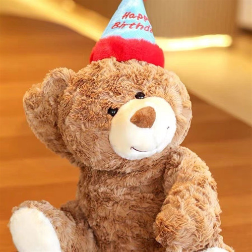 Gorra De Cumpleaños Peluche Osito De Peluche