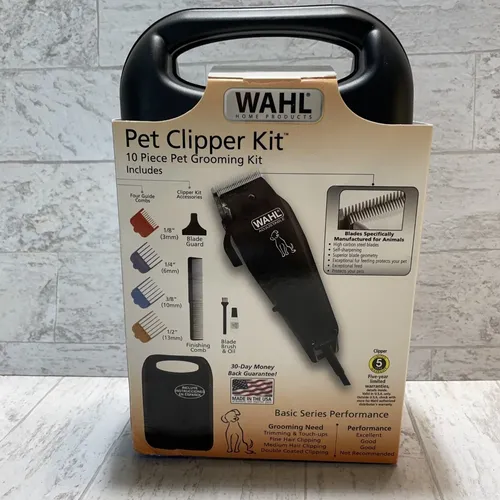 Wahl Clipper Máquina Corte Animal Perro #9160-210 Recargable