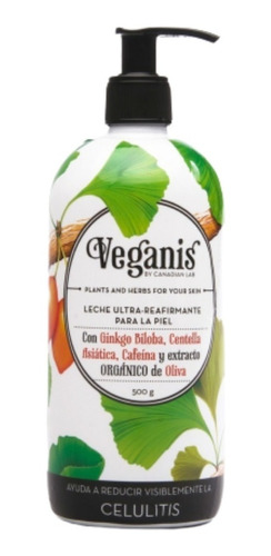 Leche Ginkgo Biloba, Centella Asiática & Oliva Veganis 500g