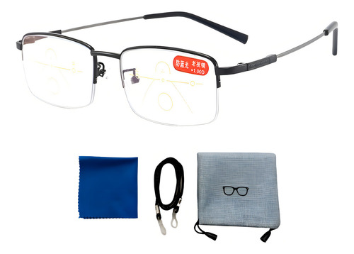 Armazón De Lentes Oblaci XY8809 Color Negro 1.0