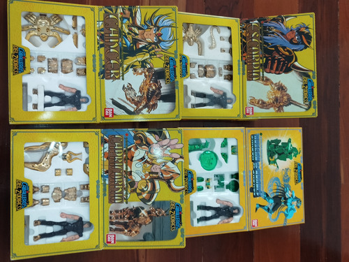 Boneco Cavaleiros Do Zodíaco Bandai Original Lote Com 4 (Usado)